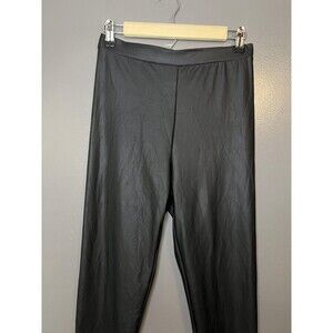 BP Faux Leather Leggings Womens Small Black High Rise Imitation Leather Pants